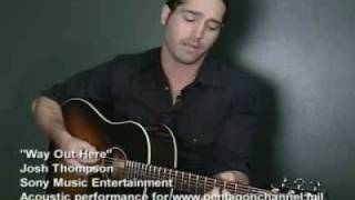 Command Performance: Josh Thompson "Way Out Here"
