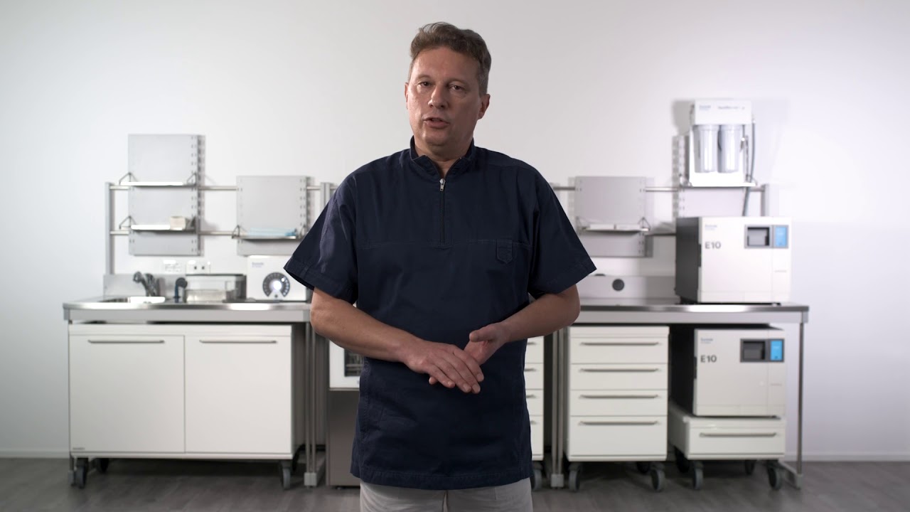 Sterilization process: thermal disinfection