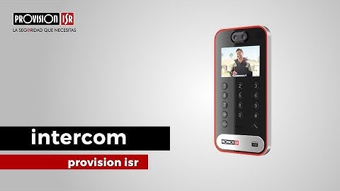 Intercom Provision ISR
