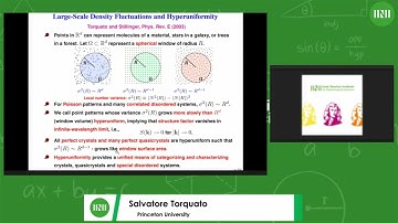 Prof. Salvatore Torquato | Extraordinary Electromagnetic Wave Properties of Stealthy Hyperuniform...