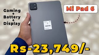 Best Tablet of Year? | Mi pad 6 | Detail Review | gaming , Display , Price ,battery , bgmi