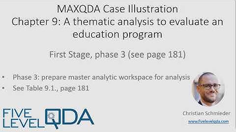 Using MAXQDA to undertake a thematic analysis - Part 2 | Qualitative Data Analysis Services