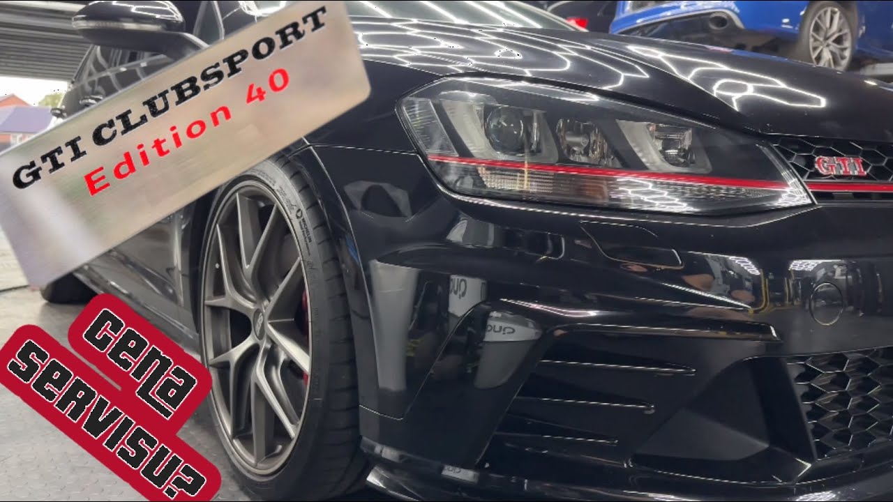 VW Golf GTI Clubsport EDITION 40 , cena servisu po 70.000km . Limitka ktorá stojí za extra €€€€€ ??