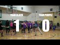 Elite Dodgeball Women's Tournament II - Black vs Purple - Loser's Bracket Round 2