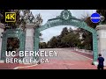 UC Berkeley - Walking Tour | A Day in Berkeley | San Francisco | California | Campus Tour | 4K