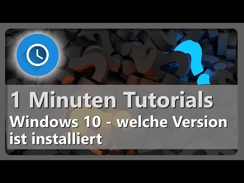 Video: So Sehen Sie, Welche Windows-Version Installiert Ist