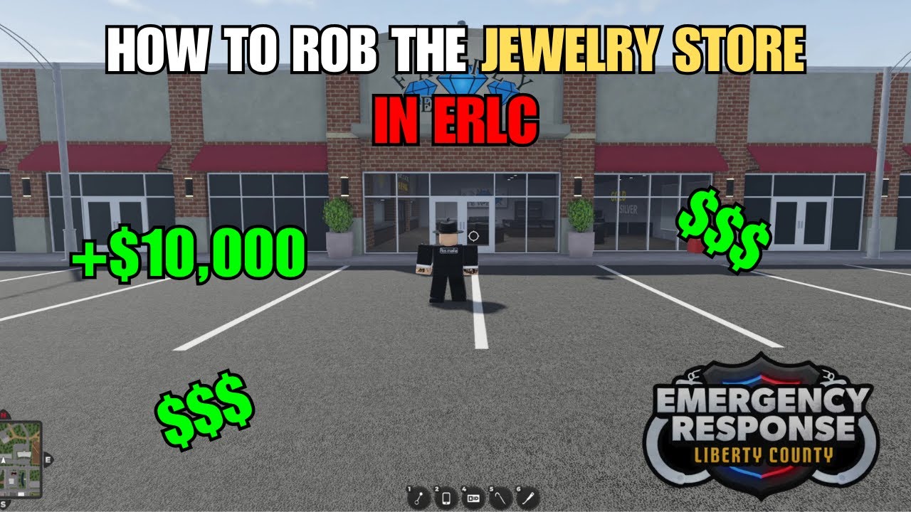How to Rob The JEWELRY STORE in ERLC (Updated 2025 Guide) | Emergency Response Liberty County