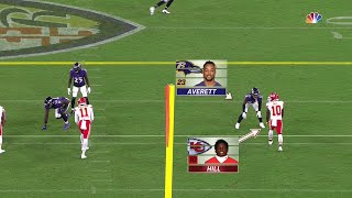 Tyreek Hill Locked Up | Ravens Pass Defense vs Chiefs | NFL 2021 W02 Chiefs vs Ravens