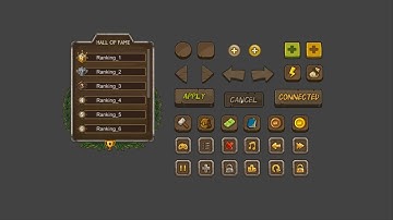 Fantasy Wooden GUI : Package