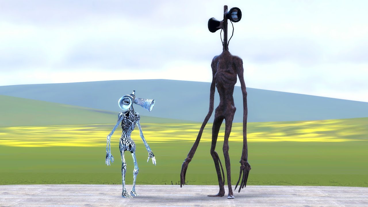 ZOONOMALY SIREN HEAD VS TREVER HENDERSON SIREN HEAD SIZE COMPARISON In ...