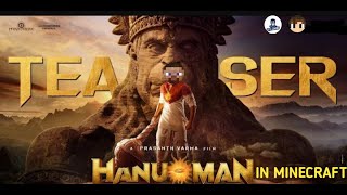 HANUMAN TEASER IN MINECRAFT || AVG Studio || @TheCosmicBoy2 @TheCosmicBoy1