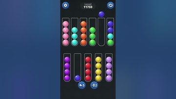Ball Sort by Infinite Joy: Levels 11732, 11733, 11734