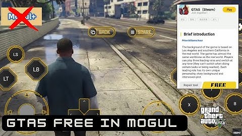 *Mogul Cloud Game (now play gta 5 without mogul +😵) Mogul+❌ #cloudgaming