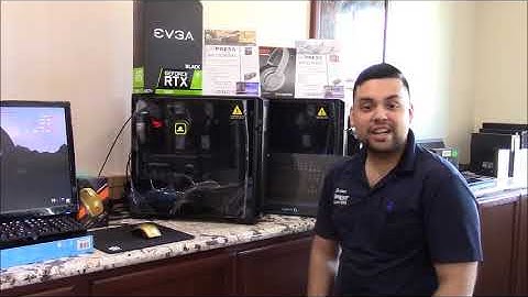 Custom Gaming PC with i7-8700k RTX2070 GPU 500GB NVMe 16GB Impress Computers Katy TX