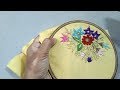 Colourful Hand Embroidery Design.