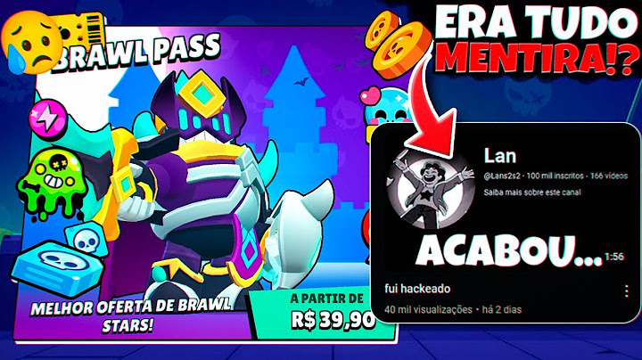 LIBEREI O BRAWL PASS COMPLETO EM UMA CONTA INICIANTE NO BRAWL STARS