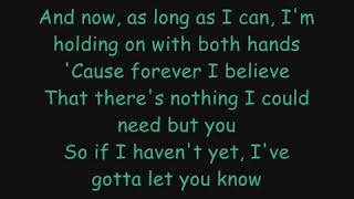 Never gonna be alone with lyrics Nickelback