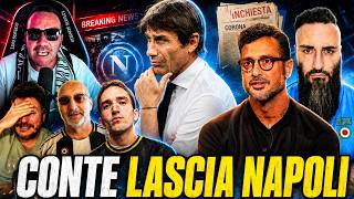 ANTONIO CONTE LASCIA NAPOLI! COLPA DI CERCHIONE E CORONA E DEL LORO SERVIZIO! MERET DENUNCIA!