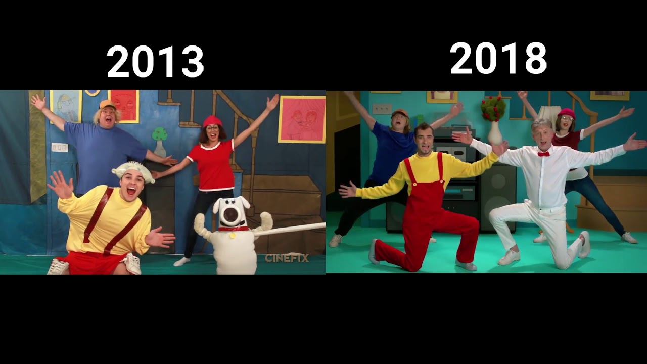 Family Guy Live action side by side!