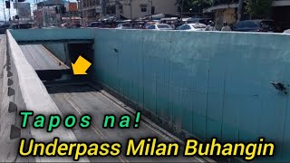 Quick Update Tapos Na Underpass Milan Buhangin Davao City