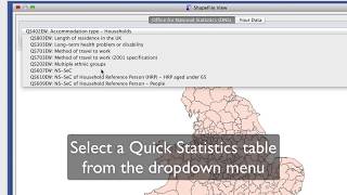 Accessing UK Census Data via the ONS API with COSMOS Desktop