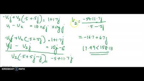 ECT205 NETWORK THEORY-module 1( Nodal analysis-7) KTU(AC source and super node)