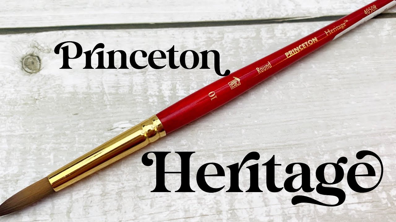 Princeton Heritage 4050R - Watercolor Brush Test Ep. 1 