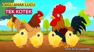 Lagu Anak Ayam Tek kotek | Lagu Anak anak Versi baru 2022
