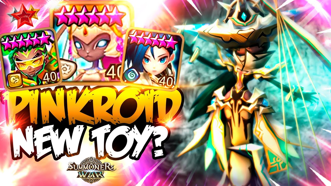 PinkRoid~ Destroys G3 Players with CRAZY FAST CELIA - Summoners War