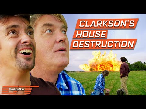 Video: Sprengte Clarkson huset sitt i luften?