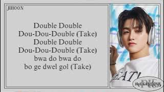 TWS (투어스) - Double-Take 'Easy Lyrics'