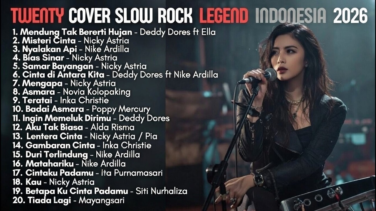 Top 20 Cover Slow Rock Indonesia | Lagu Legendaris Sepanjang Masa