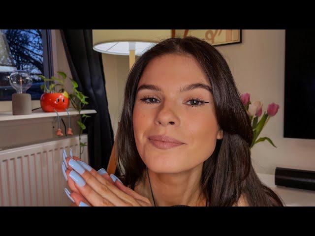ASMR Svenska 💕 Relaxing make up & skin care *tingly sound assortment*