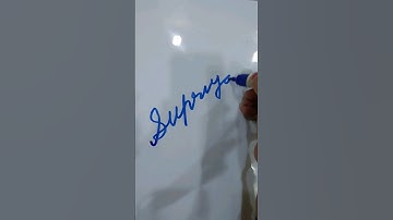 write supriya in cursive style #shorts #learnwithnavshi #cursive #supriya #youtubeshorts
