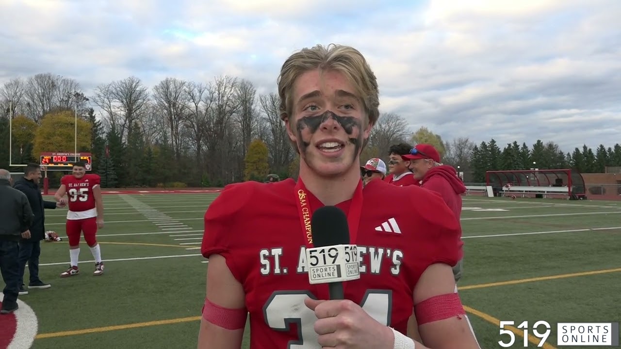 CISAA Football Championship - Upper Canada College Blues vs St. Andrew's Saints