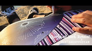 Skateboard Repaint・32.5”SMOOTHSTAR Surfskate