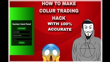 How To Make A Colour Prediction Game Hack Mod APK | HACK WITH PRINCE#technology #gameplay #trend