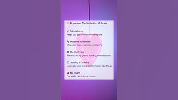 dopamine the motivation molecule you need to understand #brainchemistry #dopamine #shorts