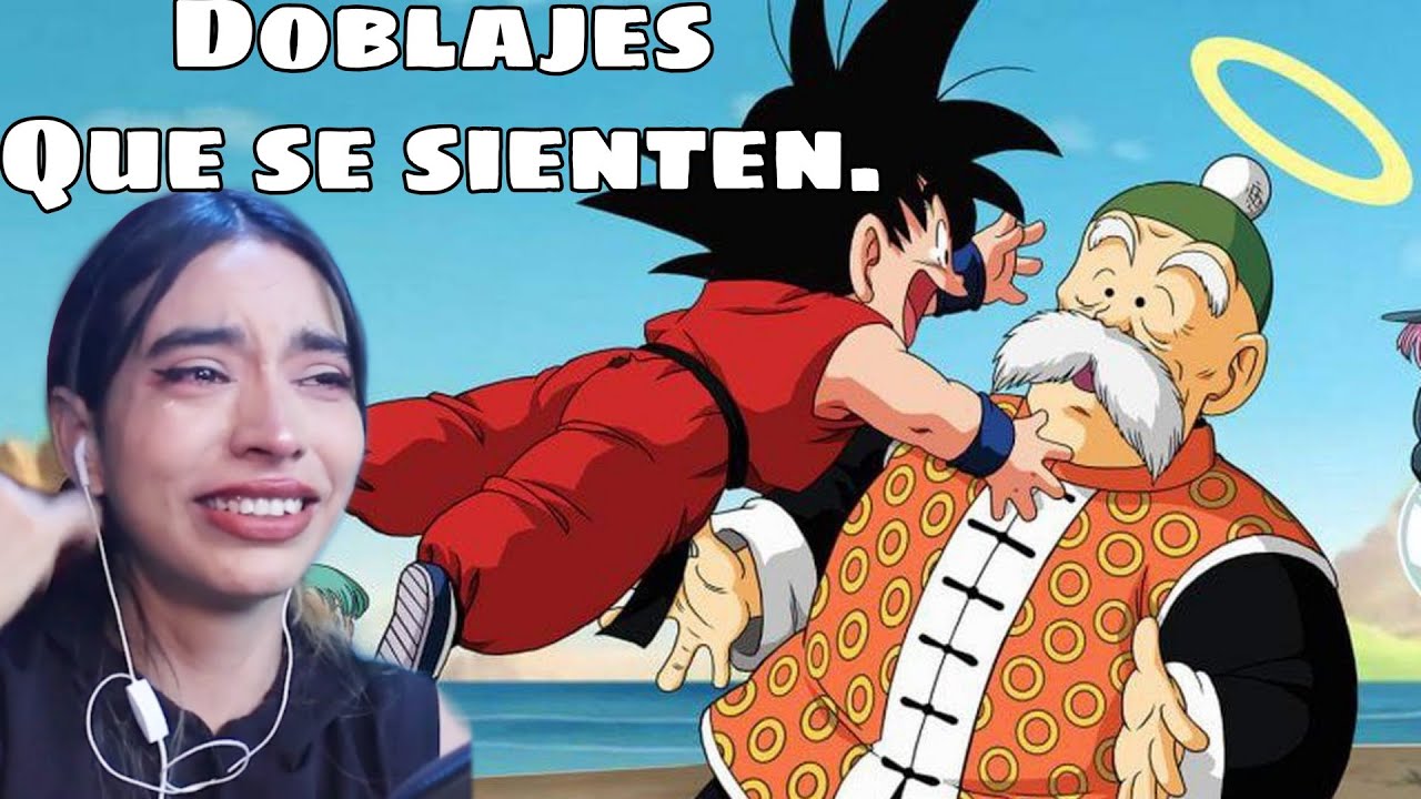 GOKÚ SE ENCUENTRA CON SU ABUELITO - 6 Doblajes 1 Momento Épico JEFFAR VLOGS REACCIÓN