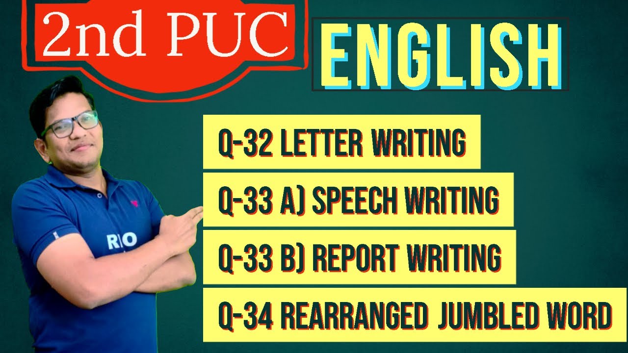 2nd puc english workbook report writing answers
