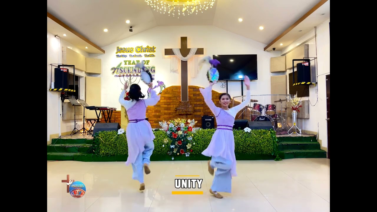 Unity & New Covenant Tambourine Pattern Tutorial | ACCFI Dance Ministry