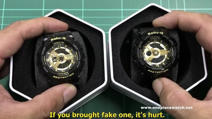 g shock ga 110gb original vs fake
