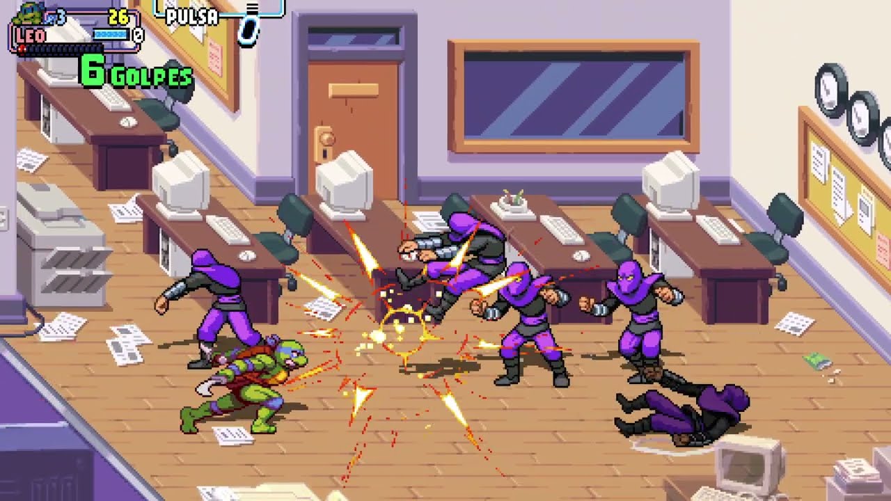 Teenage Mutant Ninja Turtles: Shredder's Revenge 1 эпизод