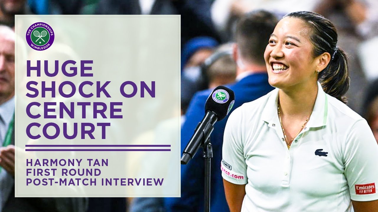 Harmony Tan Reacts to Shock Serena Williams Result - Wimbledon 2022