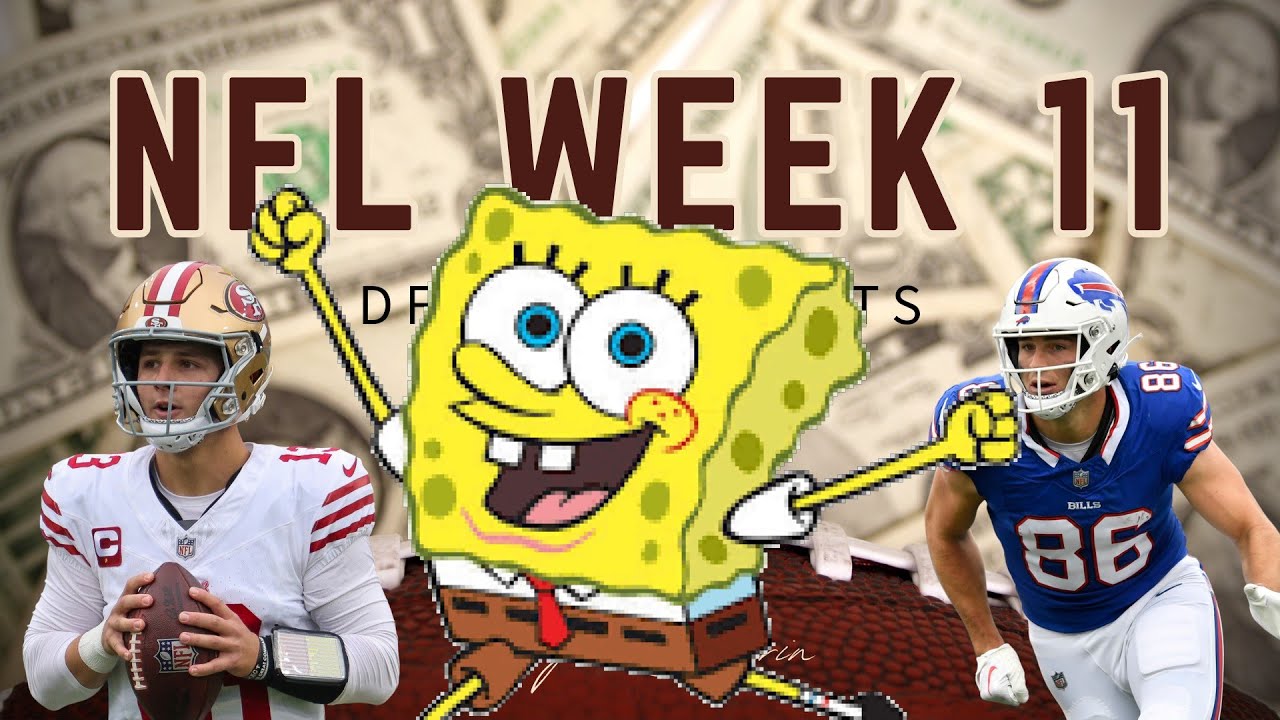 2023 NFL Week 11 Portrayed by SpongeBob YouTube