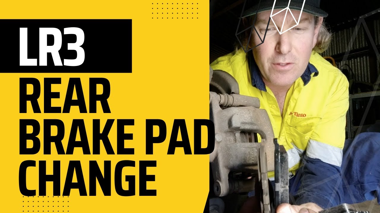 LR3 Rear Brake Pad change Land Rover Discovery 3 2.7TD YouTube