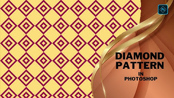 How To Make "DIAMOND PATTERN" In Photoshop Part-2 #digital #photoshop #pattern #texture #diamond