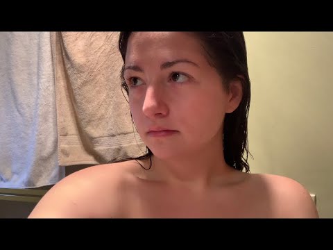 Naked After Shower Routine