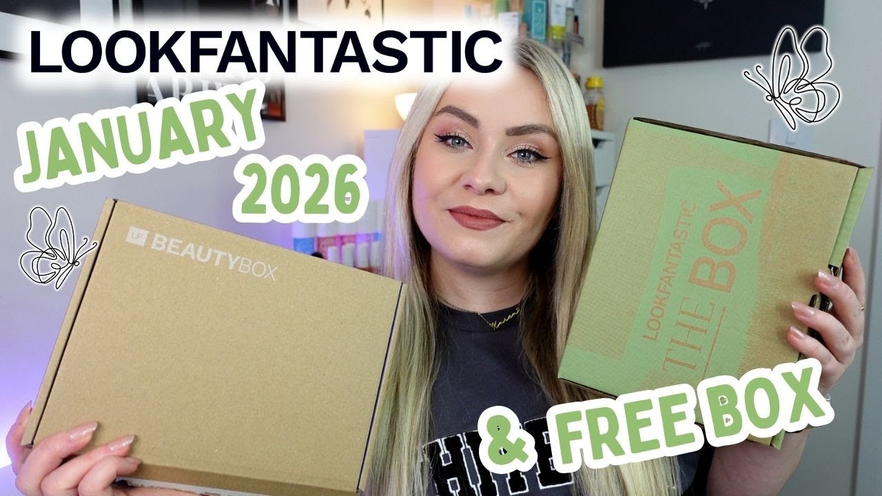 LOOKFANTASTIC BEAUTY BOX JANUARY 2026 UNBOXING & REVIEW✨ & FREE BOX! | MISS BOUX