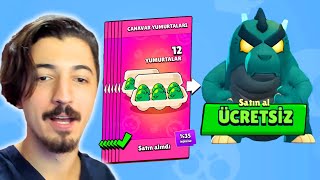 BEDAVA GODZİLLA BUZZ ÇIKARTTIM 😀 Brawl Stars